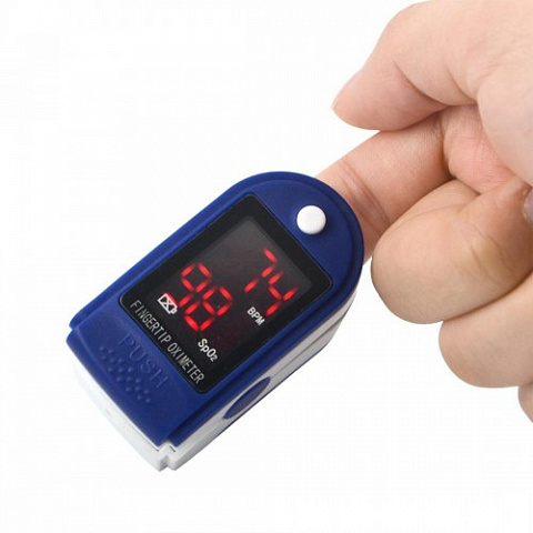 Пульсоксиметр на палец (для измерения кислорода в крови) - рис 2.