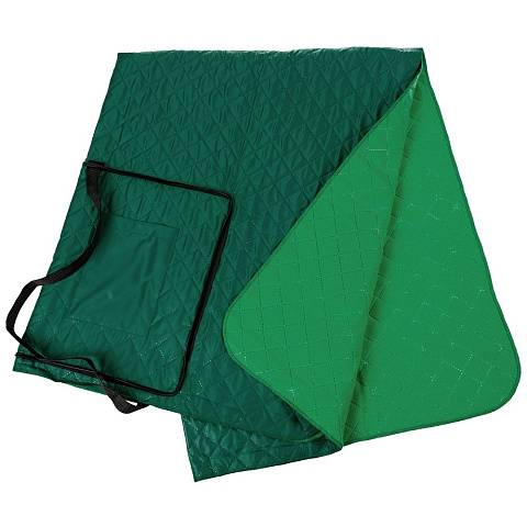 Плед для пикника Soft & Dry, зеленый - рис 4.