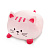 Подушка диванная "Розовый кот" - миниатюра