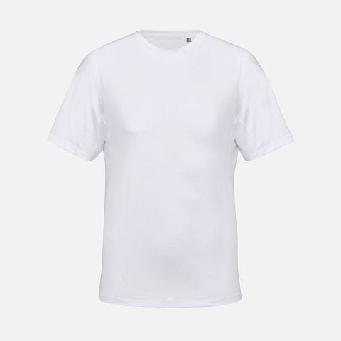 Футболка спортивная унисекс Storm, белая