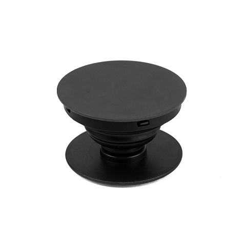 Подставка-держатель «Удобный хват» PopSocket для телефона, чёрная