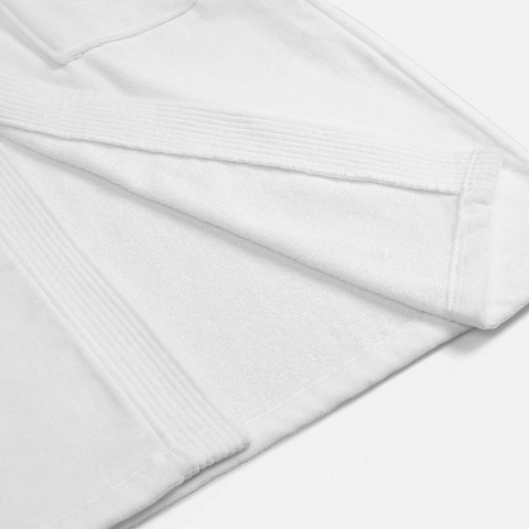 Халат махровый Aeris, белый - рис 6.