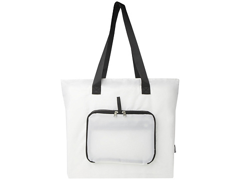 EcoFold Складная эко-сумка из RPET 16 л - Белый - рис 2.