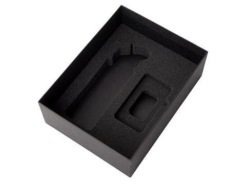 Подарочный набор с бутылкой для воды и повербанком С2, 10000 mAh, красный - рис 5.