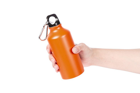 Бутылка для воды Funrun 400, оранжевая - рис 4.