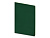 Бизнес-тетрадь А5 Pragmatic Contrast, 40 листов в клетку, темно-зеленый с салатовым срезом - миниатюра