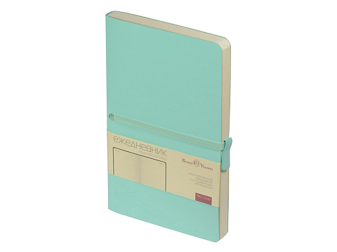 Ежедневник недатированный А5 Tokyo, мятный (Р)