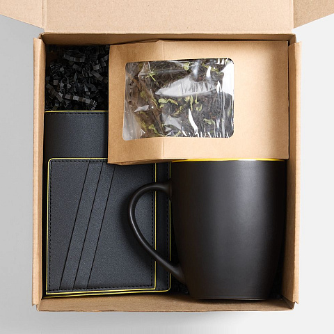 Набор Multimo Tea, черный с желтым - рис 3.