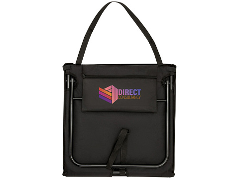 Пляжный шезлонг Serene - сплошной черный - рис 5.