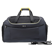 Сумка спортивная TORBER, серый, полиэстер, 57 х 28 х 30 см