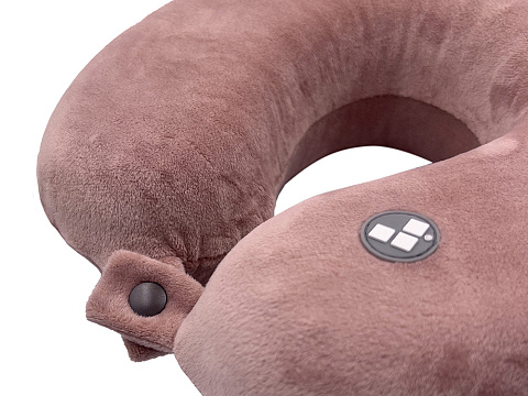 Подушка для путешествий с эффектом памяти Мемо Drowsy Cappuccino - рис 5.