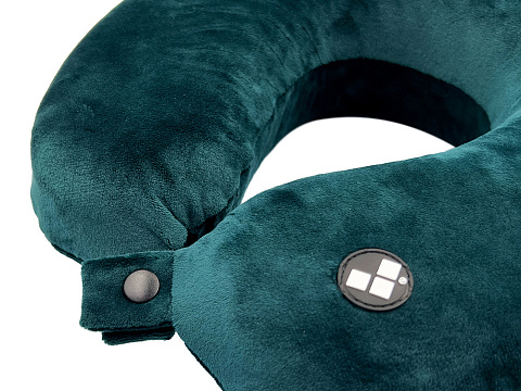 Подушка для путешествий с эффектом памяти Мемо Drowsy Emerald - рис 3.