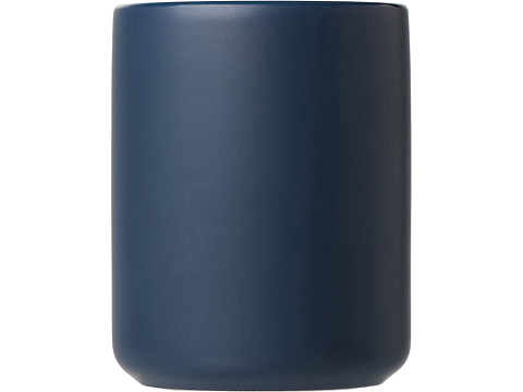 Кружка матовая с прямой ручкой Axio, 360 мл, темно-синий - рис 4.
