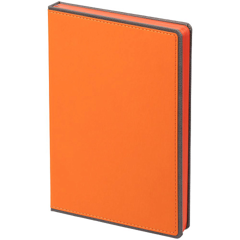 Ежедневник Frame, недатированный, оранжевый с серым - рис 3.