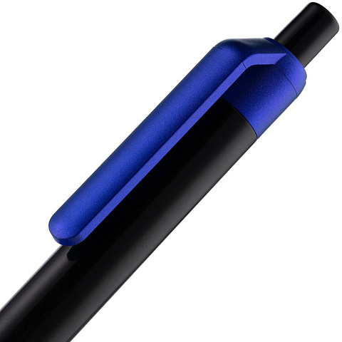 Ручка шариковая Fluent, синий металлик - рис 6.