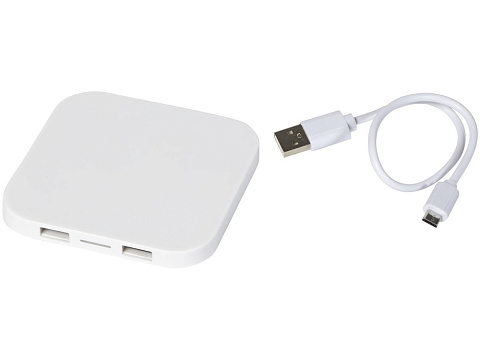 Беспроводное зарядное устройство-хаб Ozone, черный - рис 3.