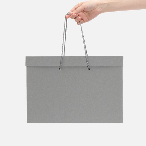 Коробка Handgrip, горизонтальная, серая - рис 5.