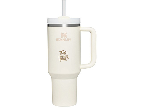 Stanley Quencher H2.0 стакан 1200 мл - Кремовый - рис 3.