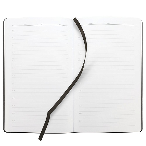 Ежедневник Knit, недатированный, черный - рис 9.