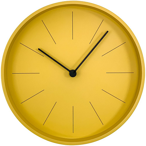 Часы настенные Ozzy, желтые - рис 2.