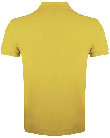 Рубашка поло мужская Prime Men 200 желтая - рис 3.
