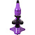 Монокулярный микроскоп Rainbow 50L с набором для опытов, фиолетовый - миниатюра - рис 5.
