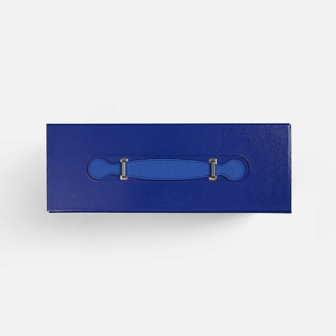 Коробка складная Holdfold, M, синяя - рис 5.