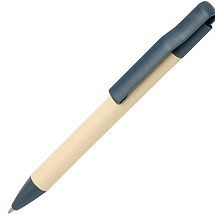 Шариковая ручка Liliana с кнопочным механизмом ( синие чернила), синий