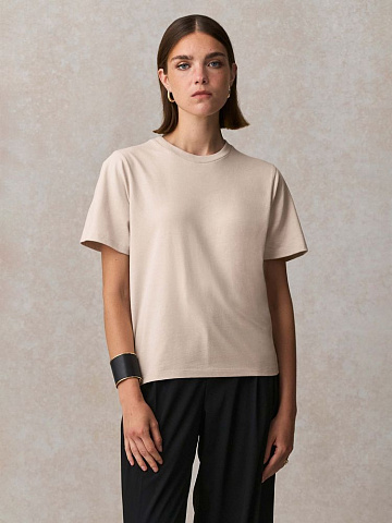 Футболка женская Legend Women, молочно-белая - рис 5.