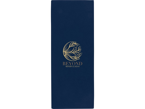 Althea спортивное полотенце 30х80 см - Синий нэйви - рис 4.