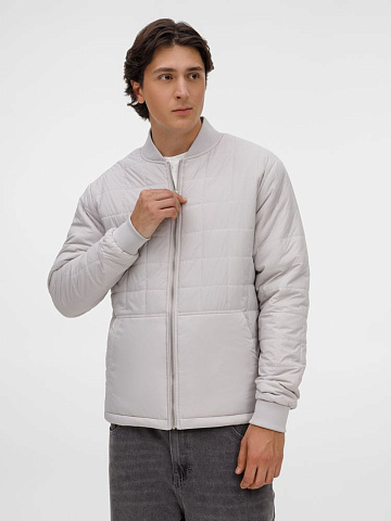 Куртка унисекс Warmbridge, светло-серая - рис 8.