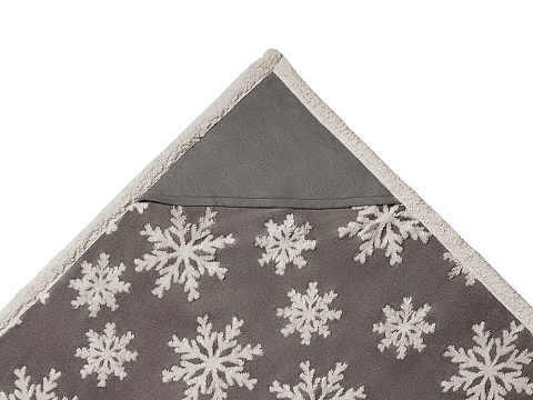 Плед Snowflake новогодний - рис 6.