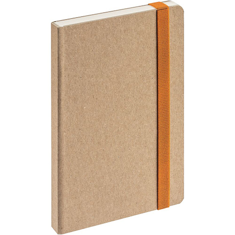 Ежедневник Eco Write Mini, недатированный, с оранжевой резинкой - рис 3.