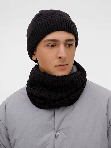 Шапка ComFleece, черная - рис 8.