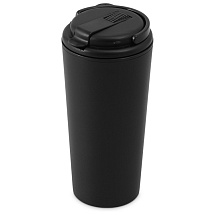 Термокружка с трубочкой Moment Straw, 350 мл, черный