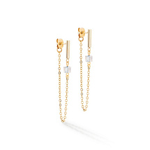 Серьги Black-Gold Coeur de Lion *5076/21-1316