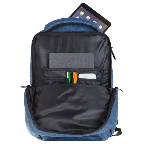Рюкзак для ноутбука The First, синий - рис 8.