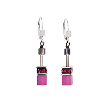 Серьги Multicolour Rainbow Coeur de Lion 2838/20-1520