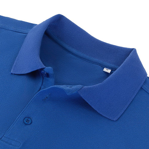 Рубашка поло мужская Virma Stretch, ярко-синяя (royal) - рис 4.