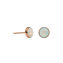 Пусеты White Opal Fiore Luna SWE297 WO RG