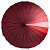 Зонт-трость «Спектр», красный - миниатюра