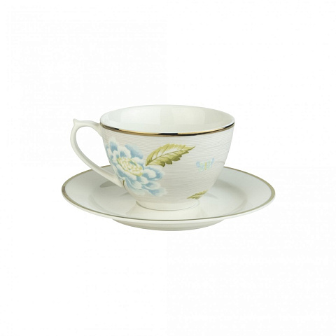 Laura Ashley Кофейная пара капучино Cobblestone Pinstripe - рис 5.