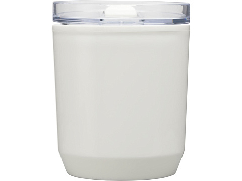 Hudson кружка из переработанного пластика с двойными стенками объемом 180 мл, белый - рис 3.