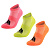 Набор из 3 пар спортивных носков Monterno Sport, розовый, зеленый и оранжевый - миниатюра - рис 2.