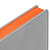 Ежедневник Spain Shall, недатированный, серый с оранжевым - миниатюра - рис 6.