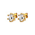 Серьги CRAZE SG CRYSTAL Dyrberg Kern 480069 - миниатюра
