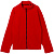 Куртка флисовая унисекс Manakin, красная - миниатюра