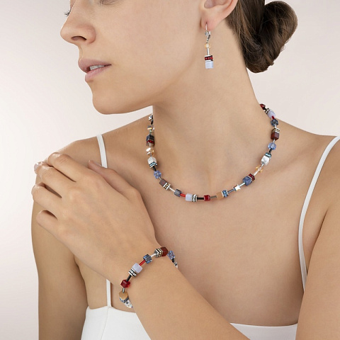Серьги Blue-Red - рис 2.