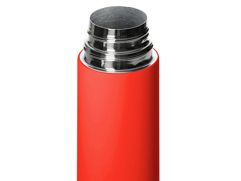 Термос Ямал Soft Touch, 500мл, красный - рис 4.