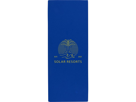 Althea спортивное полотенце 30х80 см - Ярко-синий - рис 4.
